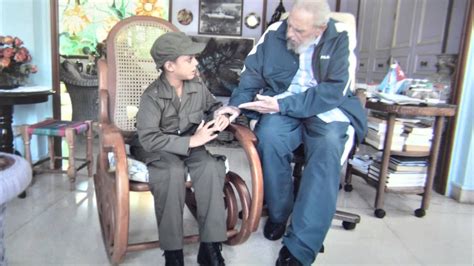 Si yo fuera un fanático de la música, pensaría que yo. En Cuba Fidel Castro invita a su casa niño de 8 años 28-08 ...