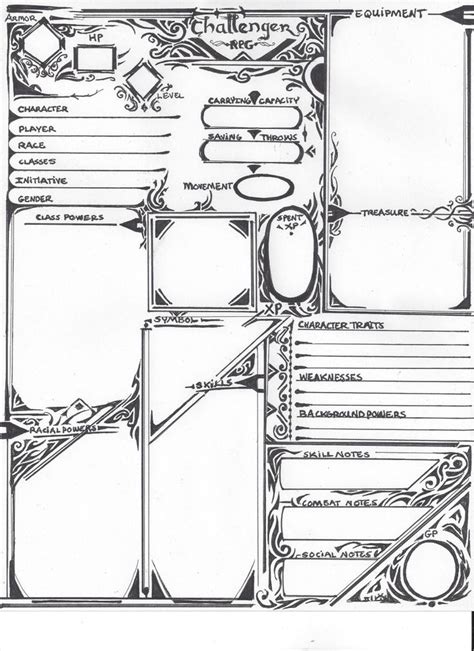 100 Best Images About Dandd Character Sheets On Pinterest See Best