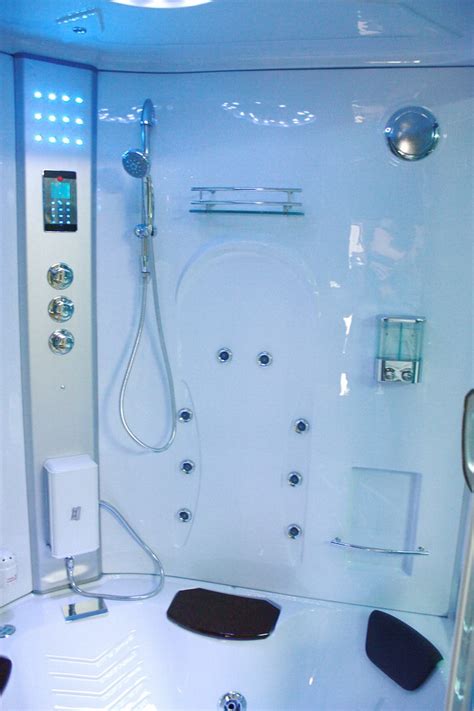 Big Steam Shower Room Whirlpool Tub W Heater 1500w Jacuzzi Bluetooth Audio 9011 Best For Bath
