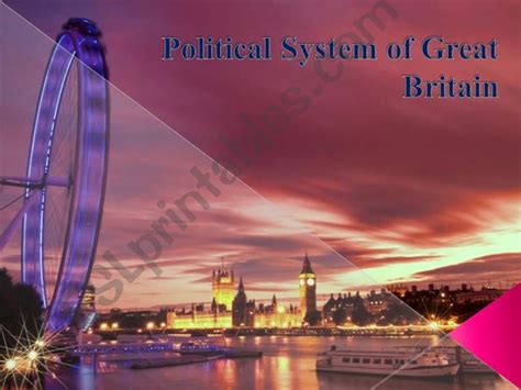 Esl English Powerpoints Political System Of Great Britain