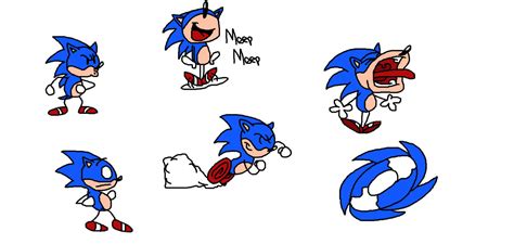Sonic The Cartoon Stick Hedgehog Concept Art By Alvalaricuslewicus On