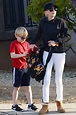 Anna Faris dresses down for casual afternoon out with Michael Barrett ...