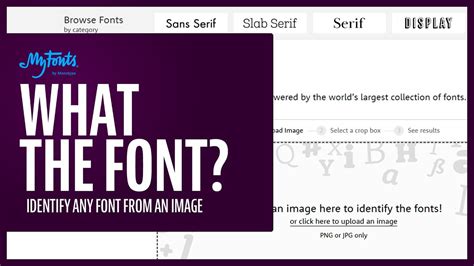 Identify Fonts From An Image Easily How To Use Whatthefont Youtube