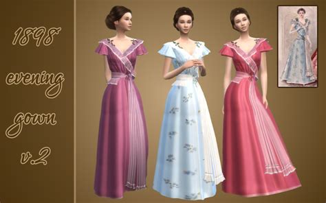 Sims4 Vintage Cc Sims 4 Dresses Sims 4 Mods Clothes Sims 4 Otosection