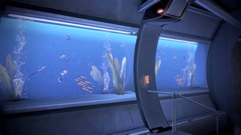 Mass Effect 3 Normandy Sr2 Captain S Cabin 3 Dreamscene Video Wallpaper Youtube