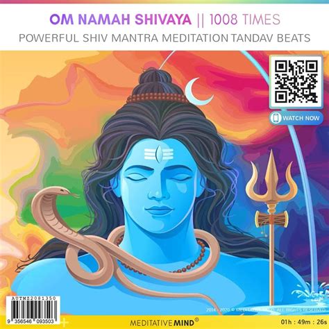 Om Namah Shivaya 1008 Times Powerful Shiv Mantra Meditation Tandav