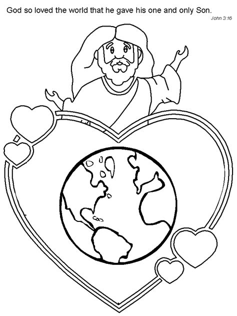 Jesus Loves Everyone Coloring Page Coloring Home