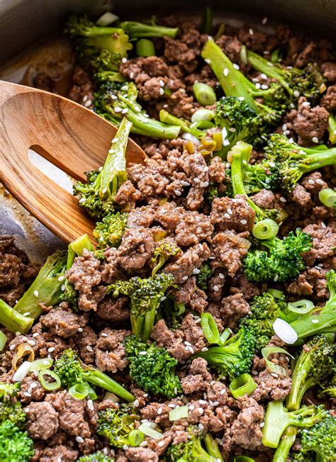 Teriyaki Ground Beef And Broccoli Recipe Runner