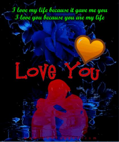 I Love You Because You Are My Life Free Madly In Love Ecards 123