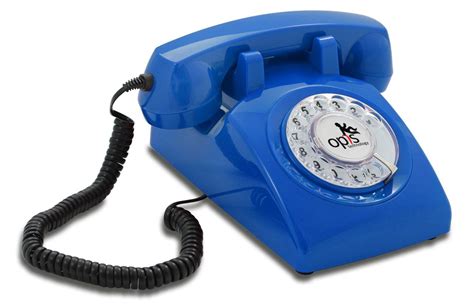 Opis 60s Cable Designer Retro Phone Rotary Dial Telephone Retro