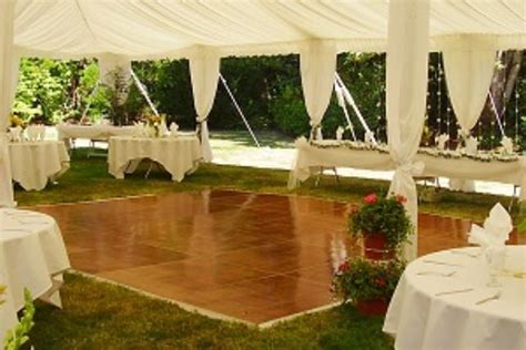 Our nj tent rentals are available in various shapes and sizes to fit nearly. 12 FOOT X 16 FOOT CHERRYWOOD DANCE FLOOR Rentals Tampa Bay ...