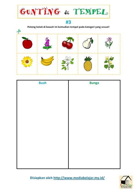 Ini adalah worksheet untuk anak tk atau paud yang sedang belajar membaca. Paling Bagus 21+ Gambar Buah Untuk Tk - Gani Gambar