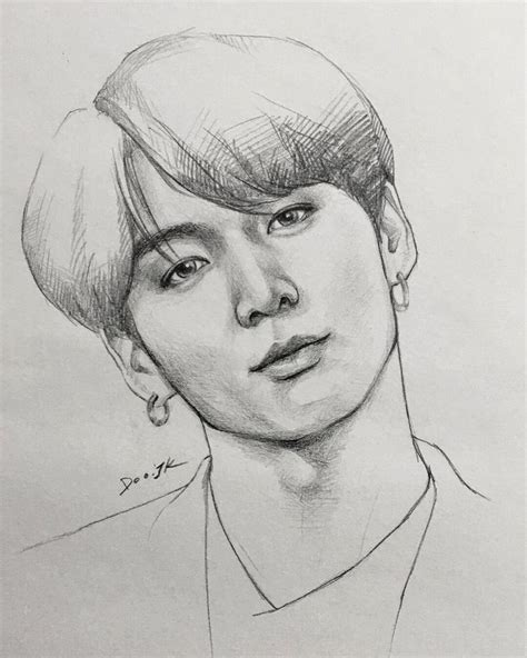 Pin By Vânia Andreia On Fanart Kpop Drawings Art Drawings Sketches