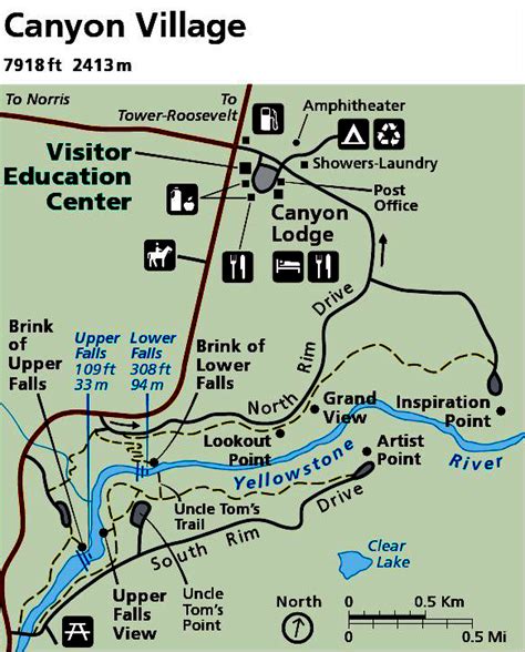Map Of Yellowstone Park Junkiepark Junkie