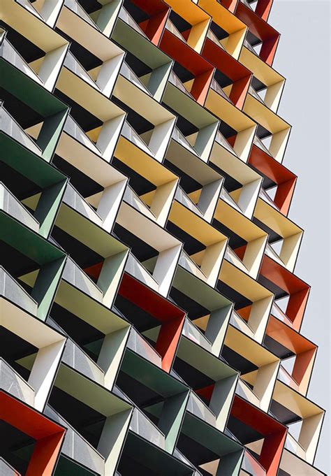 Colorful Facade Inspiration Architecture Résidentielle