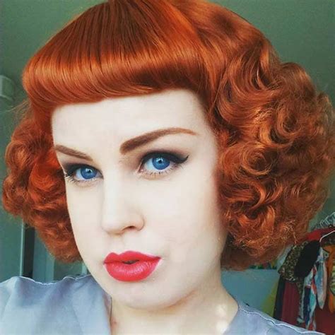 Pin Up Hairstyle With Bangs Hairstyle How To Make