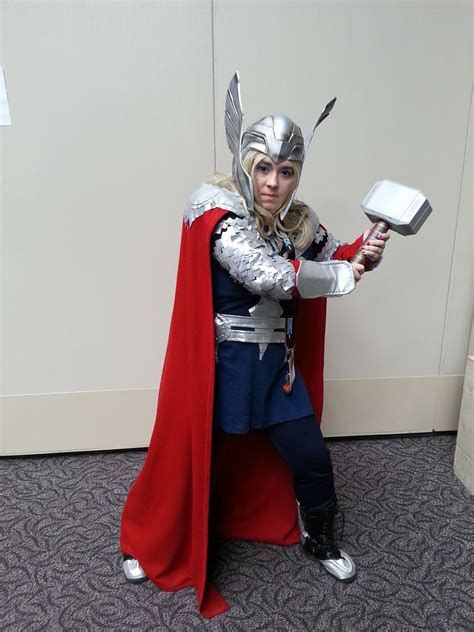 Lady Thor At Gottacon 2014 For The Costume Contest Hosted By