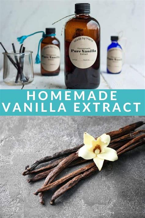 Making Your Own Vanilla Extract Recipe Is So Simple And Makes The Best Handmade T When Mak