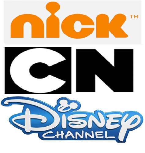 The Logos For Disney And Nickn C N