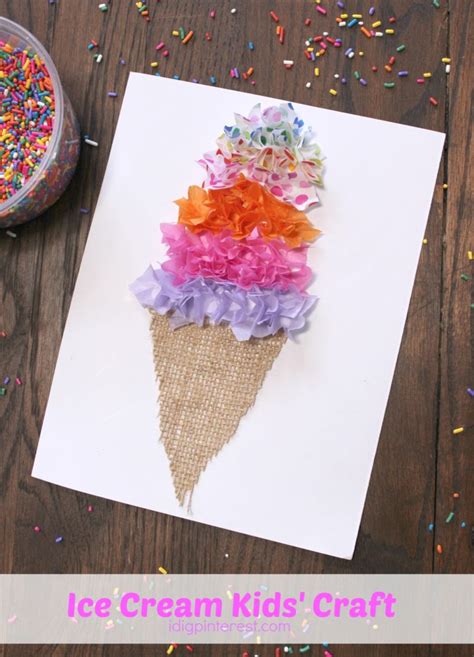 15 Cool Ice Cream Crafts For Kids To Make The Ways To Create