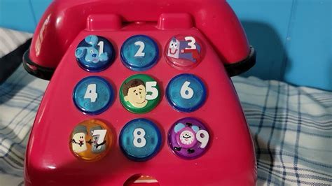 The Comparison Of The 2 Blues Clues Phone Toys Special Message At