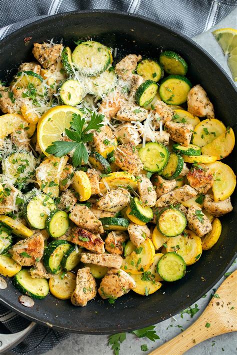 Healthy Chicken And Zucchini Recipes