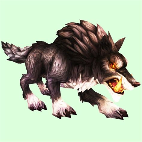 Brown Maned Wolf W Glowing Eyes Pet Look Petopia Hunter Pets In