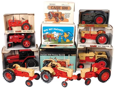 Farm Toys 9 Ertl Case 800 Tractor 3101 Ertl Special Ed 1988