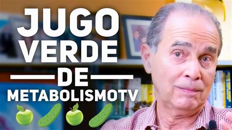Jugo Verde De Metabolismotv 🥒🥬🍏 En Vivo Con Frank Suárez Health Healthy Tips Youtube