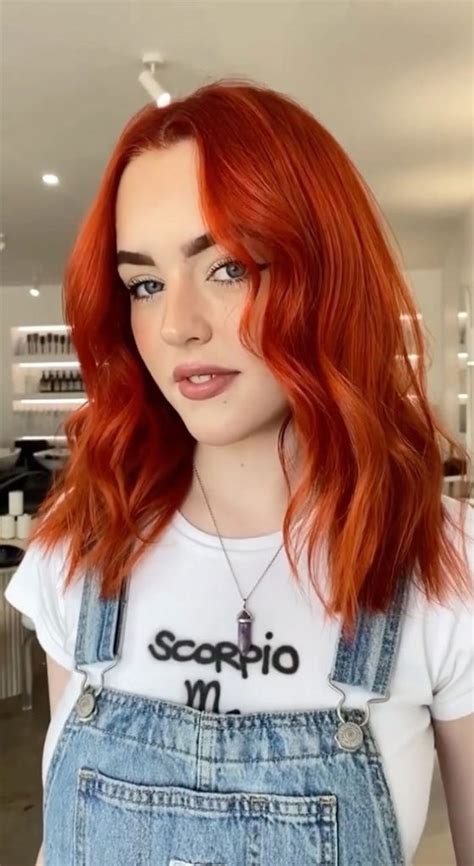Copper Hair Color Ideas That Re Perfect For Fall Red Hot Copper