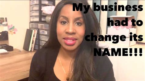 My Business Had To Change Its Name Entrepreneur Life Youtube
