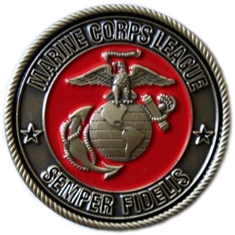 Marine Corps League Challenge Coin Marine Marine Corps Challenge Coins