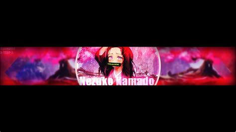 Banner De Nezuko Anime Demon Slayer Youtube