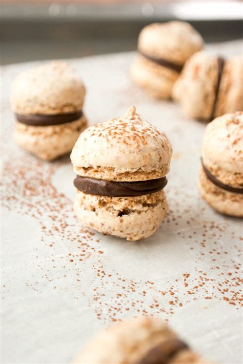 Hazelnut Meringue Sandwich Cookies