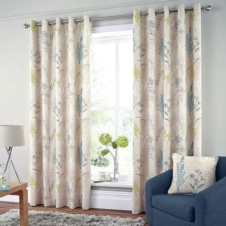 Green Meadow Lined Eyelet Curtain | Dunelm | Curtains, Curtains dunelm