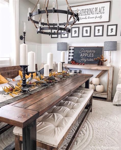 20 Gorgeous Farmhouse Dining Room Inspirations Chaylor And Mads Modern