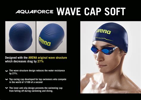 Caps Arena Aquaforce Wave Cap Soft Size L