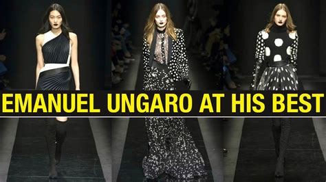 Emanuel Ungaro Designs At Its Best French Fashion Designer Youtube