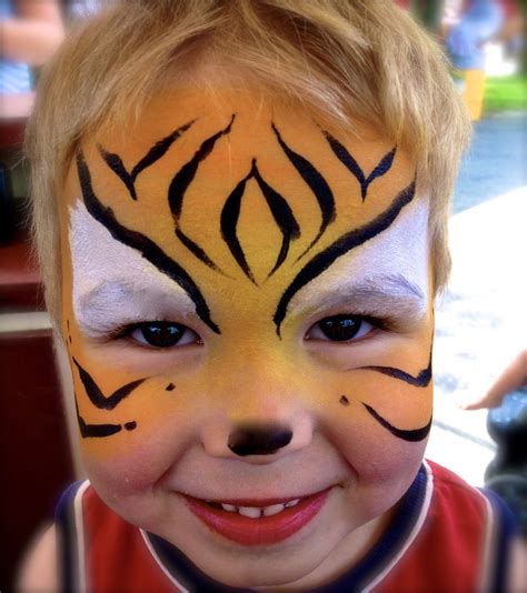 Tiger Face Painting At Explore Collection Of Tiger