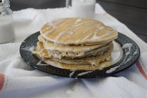 Cinnamon Pancakes With Icing Recipe Cinnamon Pancakes Cinnamon