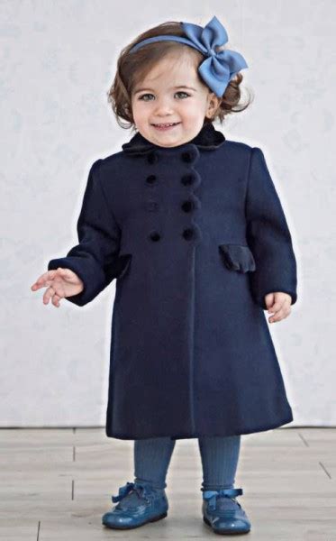 Girls Winter Coats In Sizes 12 Months To 9 Years Made In Spain