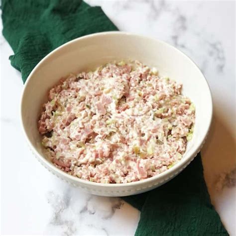 Old Fashioned Ham Salad Easy To Make Great For Leftovers