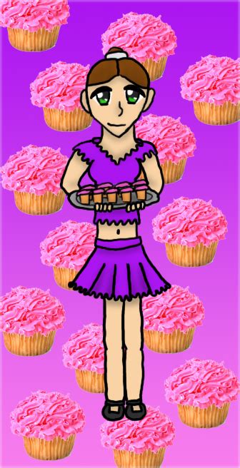 Cupcake Girl By Kittykatrocks12 On Deviantart