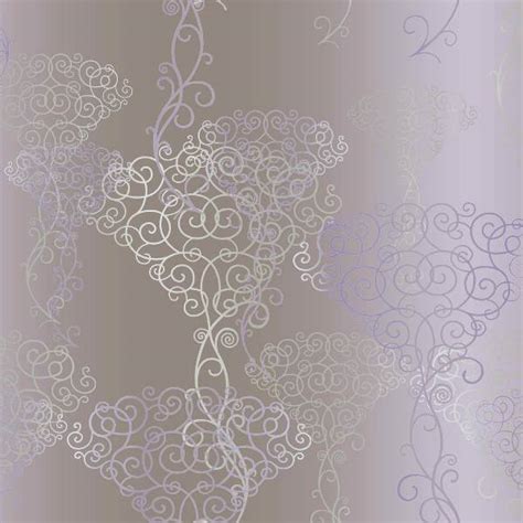 Free Download Sample Of Soft Floral Wallpaper In Grey And Purple Design