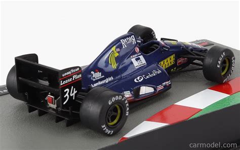 Edicola F1thecarcoll161 Scale 143 Lamborghini F1 Team Modena 291 N