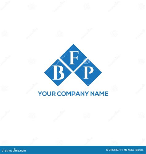 Bfp Letter Logo Design On Black Background Bfp Creative Initials
