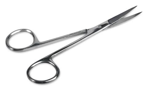 Iris Scissors 45″ Curved Stainless Steel Floor Grade Medical Mart