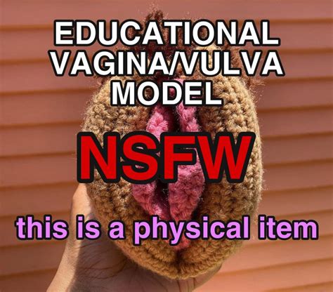 Sex Education Vagina Model Crochet Digital Pdf Educational Etsy Ireland