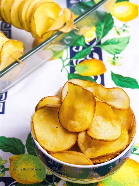 Chips Di Patate Al Forno A Microonde La Ricetta Di Marco