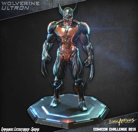 Comicon15 Ultron Wolverine